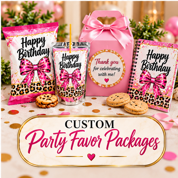Custom Party Favor Packages